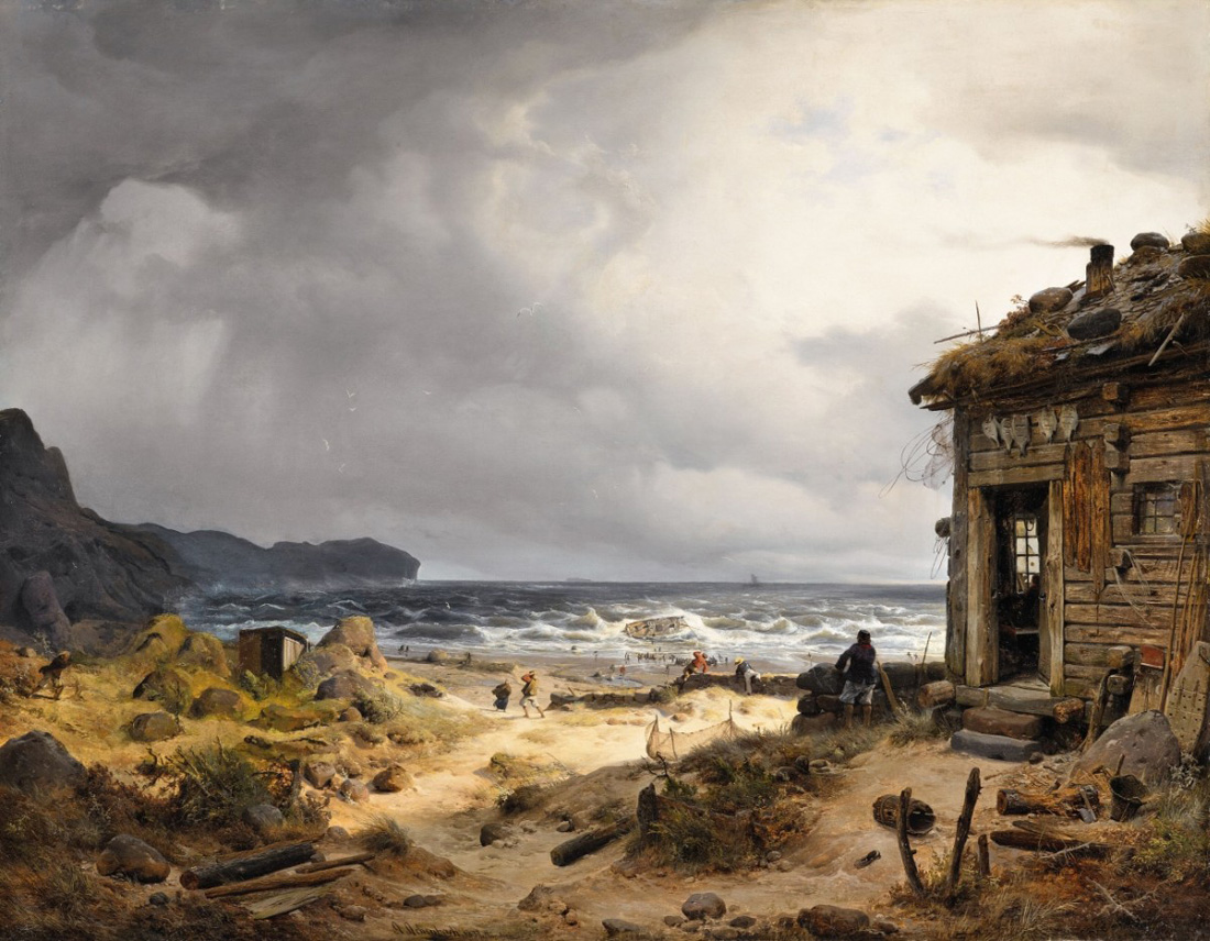 nordic coastal landscape